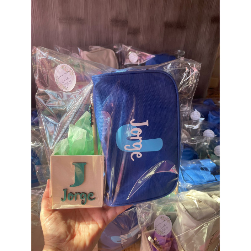 Ideales estos pack de lapicero, lapiz y bolsa de aseo,