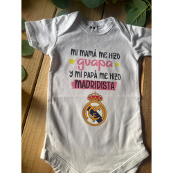 Mi mamá me hizo guapa y mi papá me hizo madridista¨