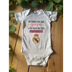 Mi mamá me hizo guapa y mi papá me hizo madridista¨