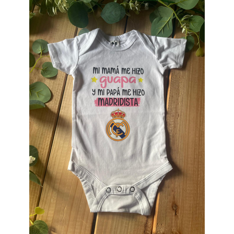 Mi mamá me hizo guapa y mi papá me hizo madridista¨