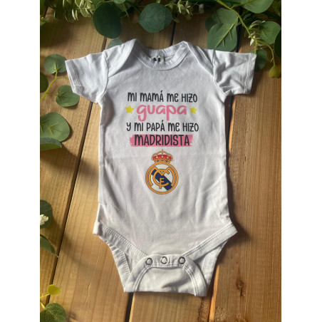 Mi mamá me hizo guapa y mi papá me hizo madridista¨