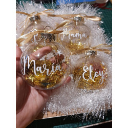 Comprar bolas de Navidad con nombre