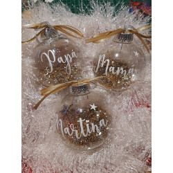 Comprar bolas de Navidad con nombre