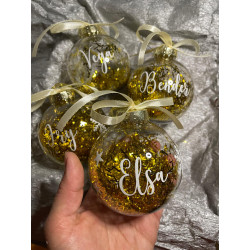 Comprar bolas de Navidad con nombre