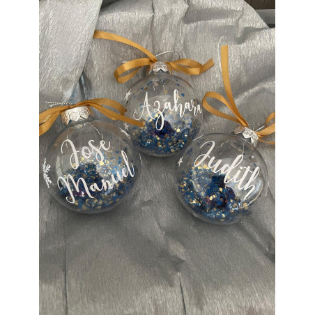 Adornos navideños personalizados