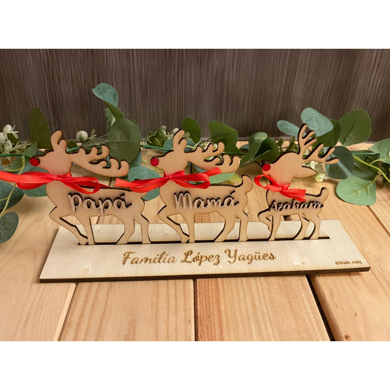 Familia 3 renos