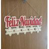 Cartel puerta Navidad