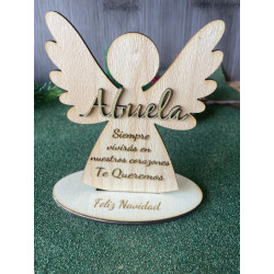 Angelito de madera