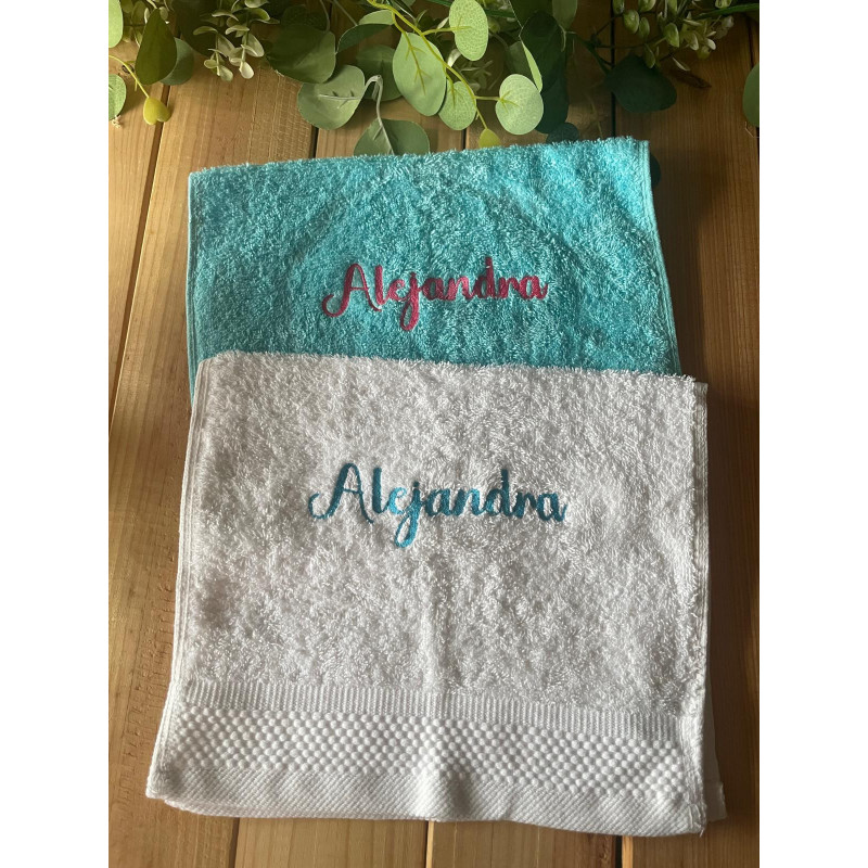 Toallas bordadas