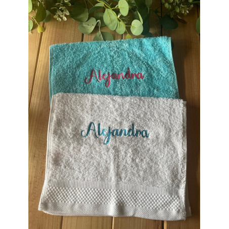 Toallas bordadas