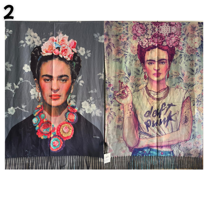 Pashmina bufanda Frida Kahlo