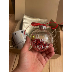 Caja regalo Navidad personalizada