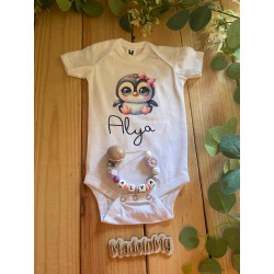 Set chupetero y body