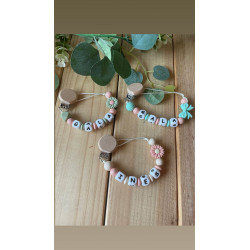 chupetero de silicona personalizado