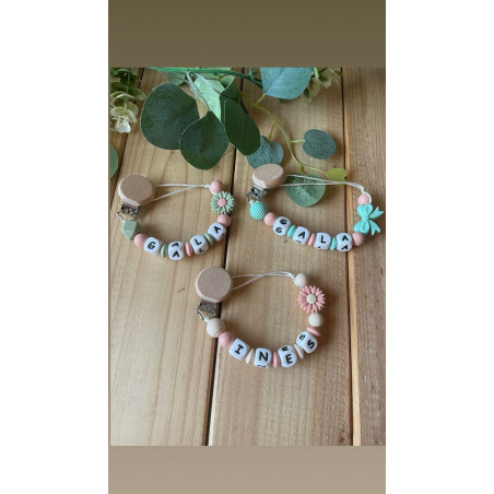 chupetero de silicona personalizado