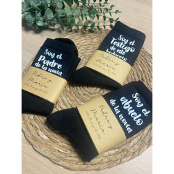 Calcetines personalizados para boda