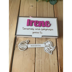 Llave sorpresa con caja