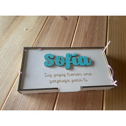 Llave sorpresa con caja